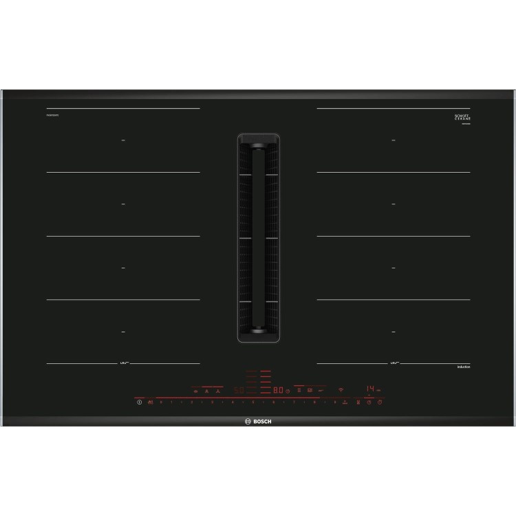 Bosch Serie 8 80cm Venting 4 Zone Induction Hob with FlexInduction