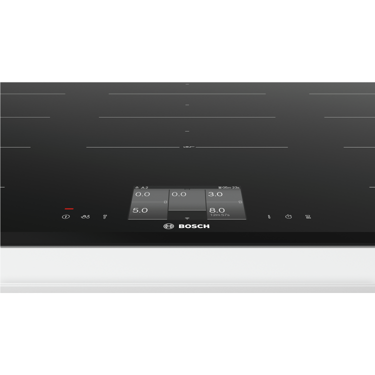 Bosch Series 8 90cm 5 Zone Induction Hob With FlexInduction Zones