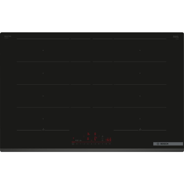 Bosch Series 6 80cm 4 Zone Induction Hob with FlexInduction