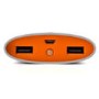 Dual USB Powerful 7800mAh Portable Power Bank & Torch For iphone & Android Phones 7 Tablets