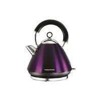 Morphy Richards 43769 1.5l Accents Plum Pyramid Kettle