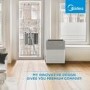 Midea Portasplit 12000 BTU A++ Smart Inverter Portable Split Air Conditioner with Heating