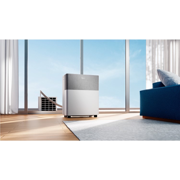 Midea Portasplit8k 8000 BTU Mobile Split Air Conditioner A++ Energy Efficient Smart App Control Quiet 39 dB
