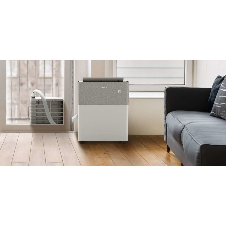 Midea Portasplit8k 8000 BTU Mobile Split Air Conditioner A++ Energy Efficient Smart App Control Quiet 39 dB