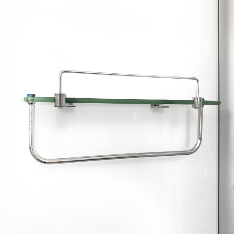 Vidalux Pure - 1000mm White Quadrant Shower Cabin with Hydro Shower Set & Shower Tray