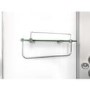 Vidalux Pure -1200x800mm White Right-Hand Offset Quadrant Shower Cabin with Hydro Shower Set & Shower Tray