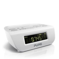 Pure Siesta Mi Series 2 - Digital and FM Clock Radio White