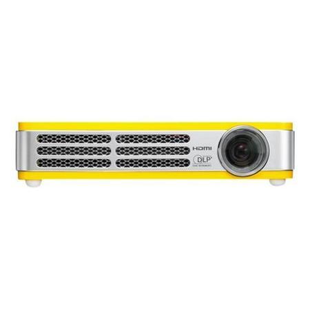 VIVITEK Qumi Q5 Yellow Projector WXGA 500 lm 30000_1 1.55_1 30000h 28dB / 36dB0.5 kg HDMI3-year