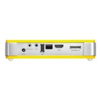 VIVITEK Qumi Q5 Yellow Projector WXGA 500 lm 30000_1 1.55_1 30000h 28dB / 36dB0.5 kg HDMI3-year