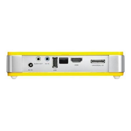 VIVITEK Qumi Q5 Yellow Projector WXGA 500 lm 30000_1 1.55_1 30000h 28dB / 36dB0.5 kg HDMI3-year