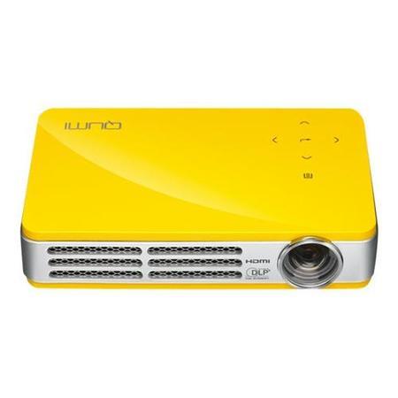 VIVITEK Qumi Q5 Yellow Projector WXGA 500 lm 30000_1 1.55_1 30000h 28dB / 36dB0.5 kg HDMI3-year