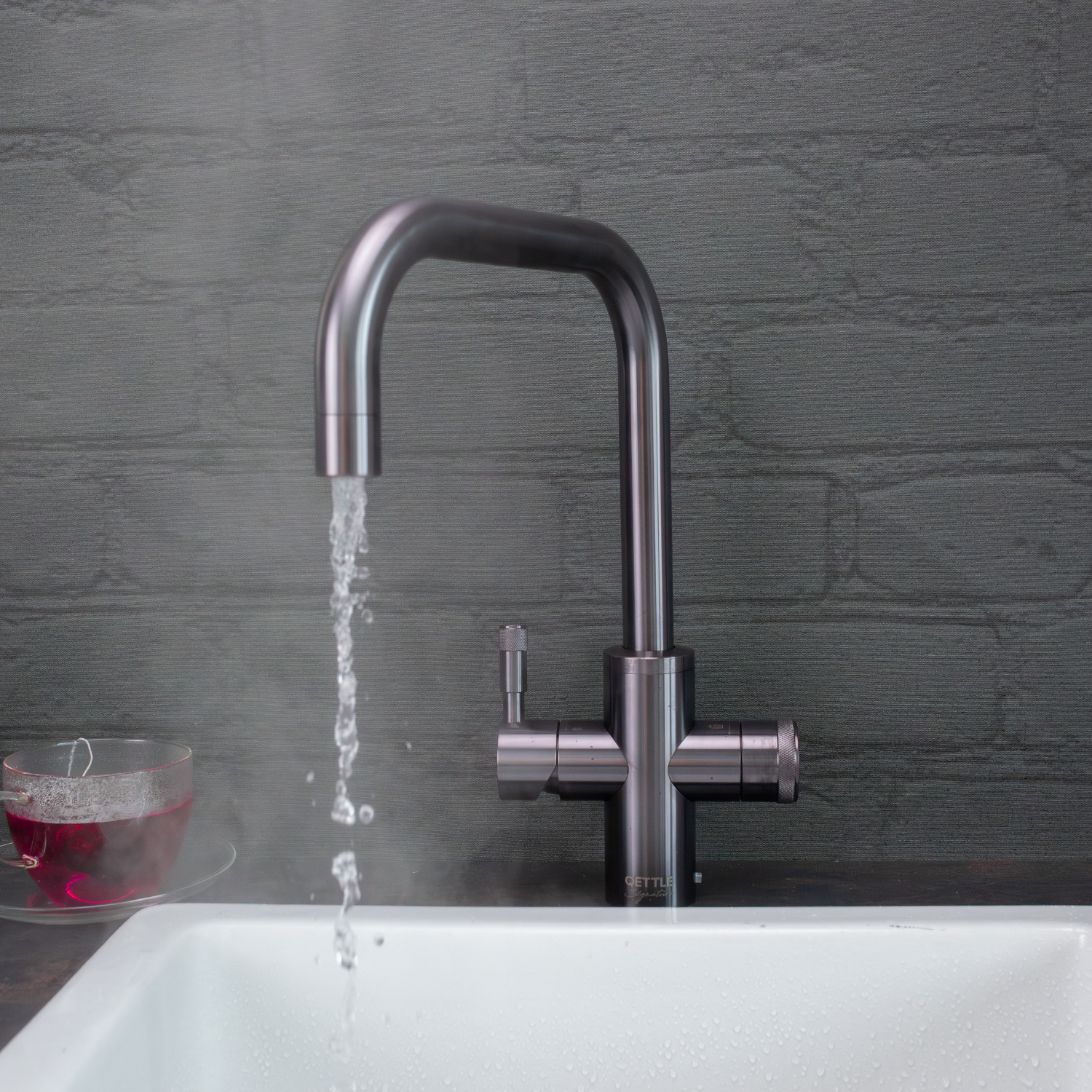 Signature Modern 4 1 Instant Boiling Water Tap 2 Litre Square Spout