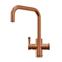 QETTLE Signature Modern 4 in 1 Instant Boiling Water Tap 2 Litre - Copper Square Spout