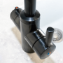 QETTLE Original 4 in 1 Instant Boiling Water Tap 2 Litre - Black Round Spout