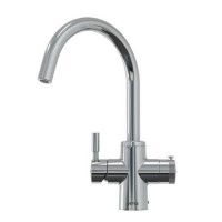 Qettle Original 4 in 1 Boiling Water Tap 2 Litre - Chrome Round Spout