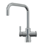 QETTLE Original 4 in 1 Instant Boiling Water Tap 2 Litre - Chrome Square Spout