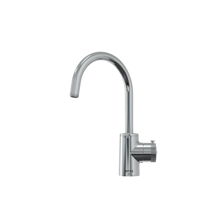 QETTLE Original Mini 2 in 1 Instant Boiling Water Tap 2 Litre - Chrome