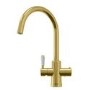 QETTLE Signature Classic 4 in 1 Instant Boiling Water Tap 2 Litre - Brass