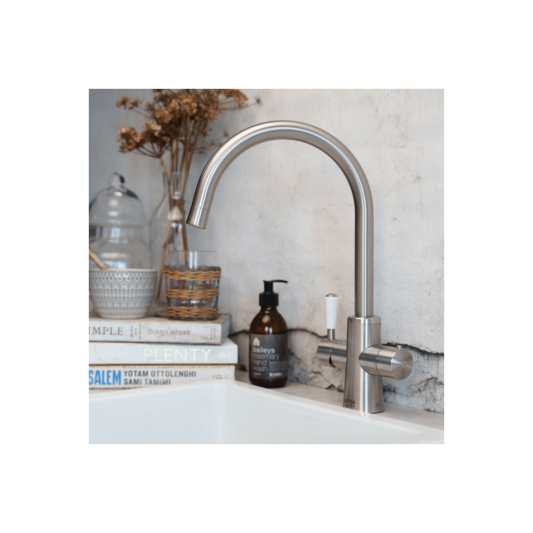 QETTLE Signature Classic 4 in 1 Instant Boiling Water Tap 2 Litre - Stainless Steel
