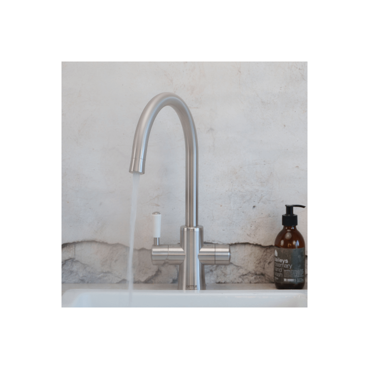 QETTLE Signature Classic 4 in 1 Instant Boiling Water Tap 2 Litre - Stainless Steel