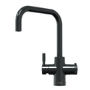 QETTLE Original 4 in 1 Instant Boiling Water Tap 4 Litre - Black Square Spout