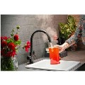 Qettle Signature Modern 4 in 1 Boiling Water Tap 7 Litre Round- Black