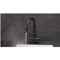 Qettle Signature Modern 4 in 1 Boiling Water Tap 7 Litre Round- Black