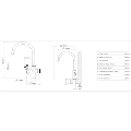 Qettle Signature Modern 4 in 1 Boiling Water Tap 7 Litre Round- Gunmetal