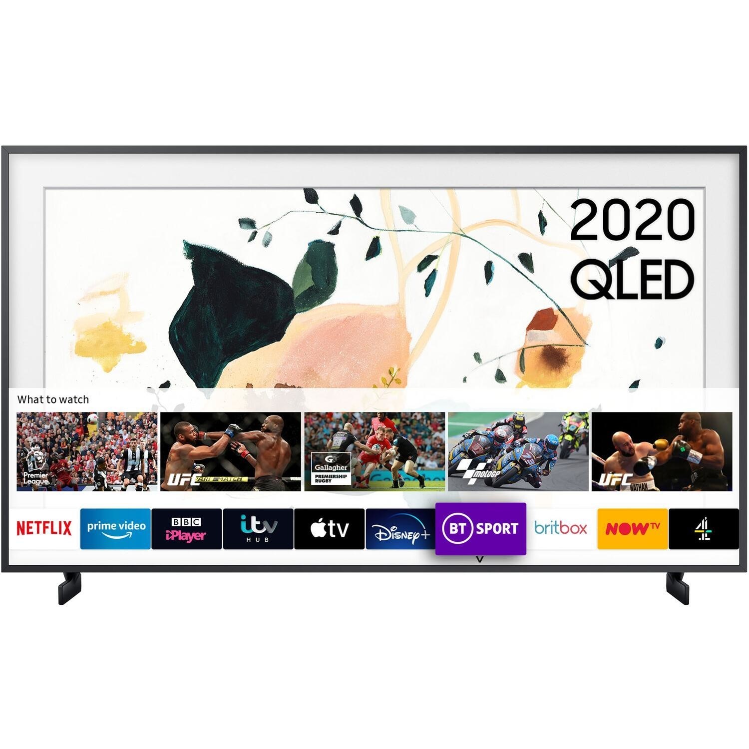 Refurbished Samsung The Frame 43 4K Ultra HD with HDR10+ QLED Twin Freesat HD Smart TV