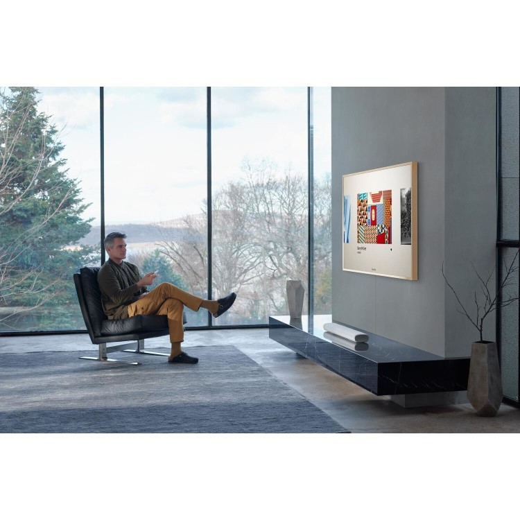 Refurbished Samsung The Frame 43" 4K Ultra HD with HDR10+ QLED Twin Freesat HD Smart TV