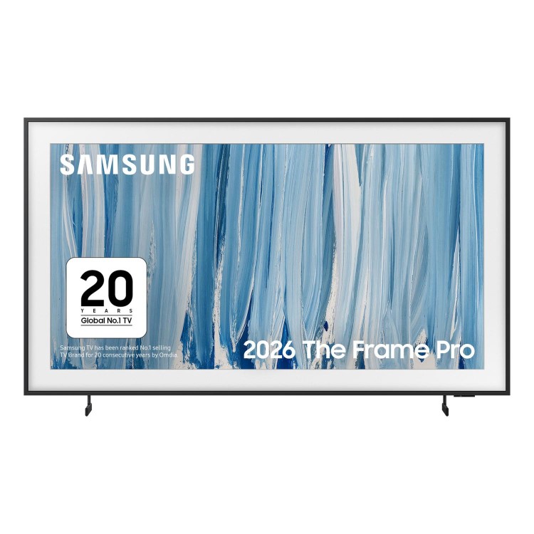 Samsung QE55LS03HWUXXU 55" The Frame QLED 4K Smart TV with Art Mode Matte Display & Dolby Atmos