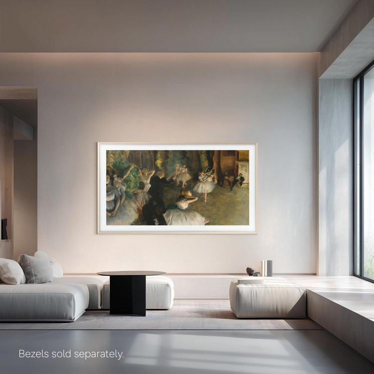 Samsung QE55LS03HWUXXU 55" The Frame QLED 4K Smart TV with Art Mode Matte Display & Dolby Atmos