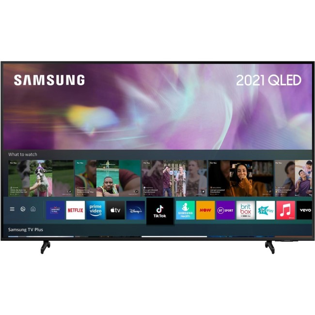 Refurbished Samsung 55" 4K Ultra HD with HDR10+ QLED Freesat HD Smart TV