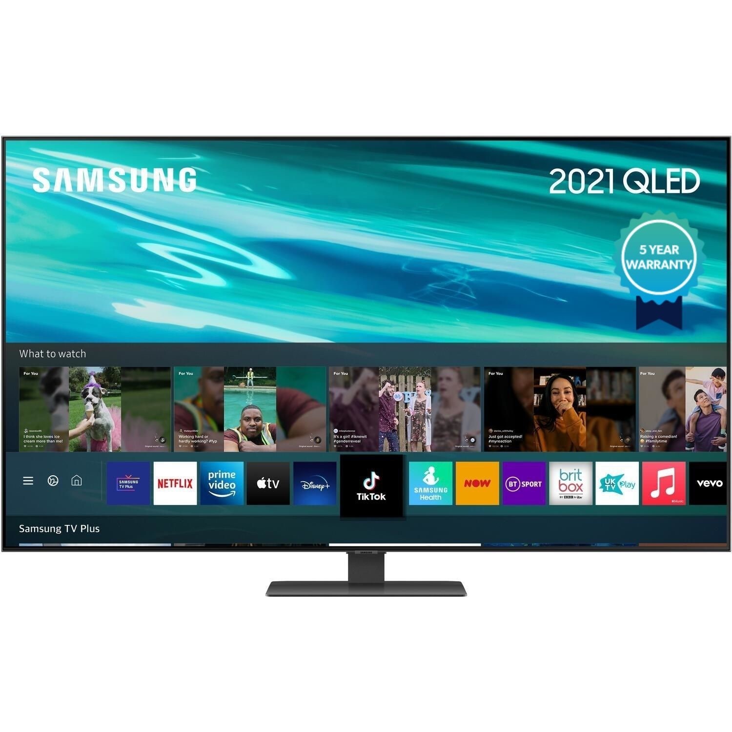Ex Display - Samsung Q80A 55 Inch QLED 4K HDR Smart TV