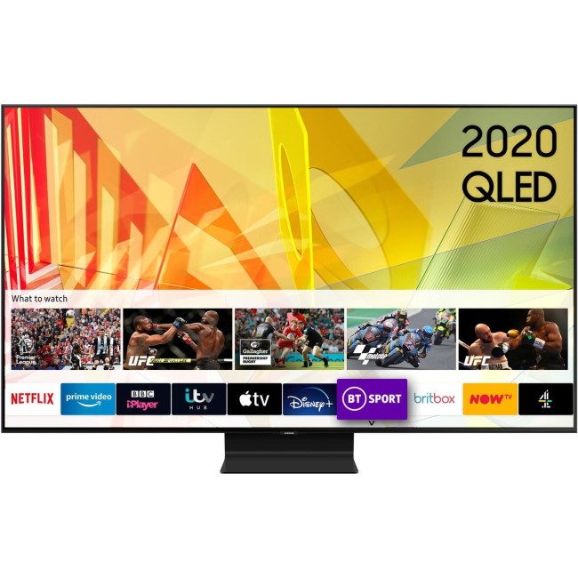 Samsung QE65Q90TATXXU 65" 4K Ultra HD Smart QLED TV with Bixby Alexa and Google Assistant