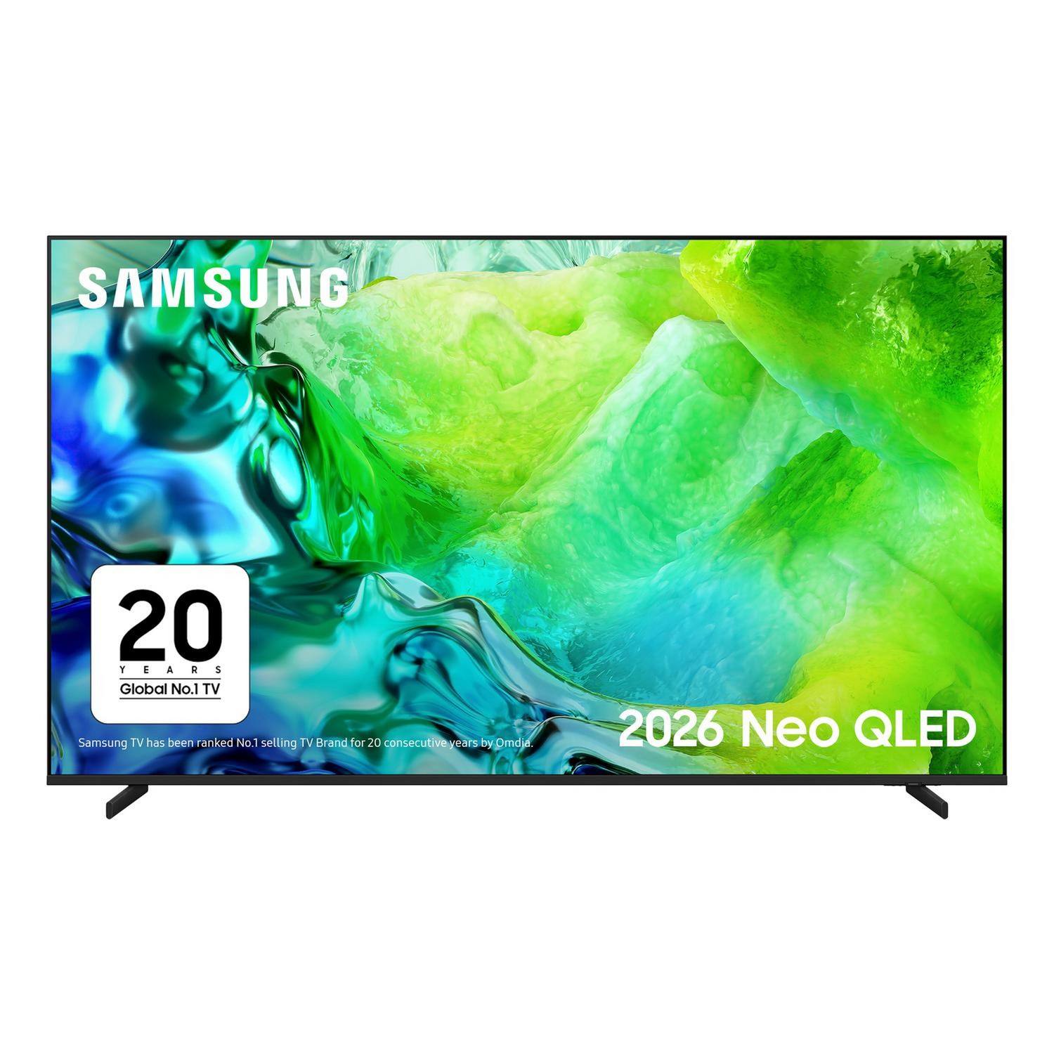 Samsung Qe55qn80hauxxu 55 Neo Qled 4K Ultra Hd Smart Tv With Tizen Os Mini Led Hdr Gaming Tv & Dolby Atmos QE55QN80HAUXXU