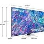 Refurbished Samsung 55" Neo 4K Ultra HD with HDR QLED Freesat HD Smart TV