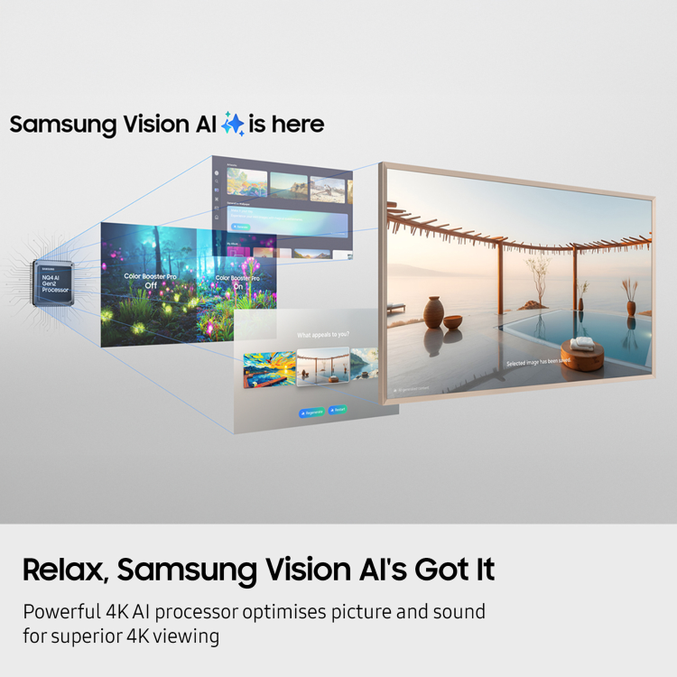 Samsung LS03F 65 inch The Frame Art Mode QLED 4K HDR Smart TV