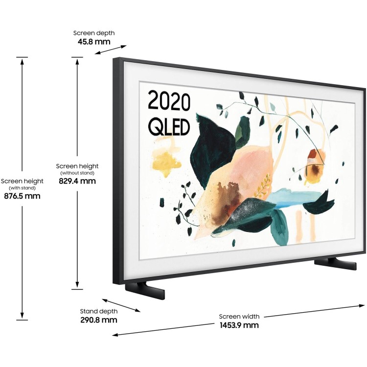 Samsung The Frame QE65LS03TAUXXU 65" 4K QLED TV With Voice assist