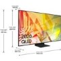 GRADE A2 - Samsung QE65Q90TATXXU 65" 4K Ultra HD Smart QLED TV with Bixby Alexa and Google Assistant without Stand