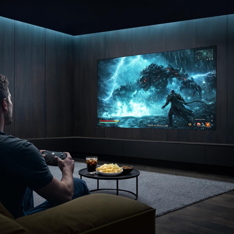Samsung QE65S90HAEXXU 65" OLED 4K Smart TV – Samsung S90H Ultra HD HDR TV with Dolby Atmos AI Upscaling & 165Hz Gaming