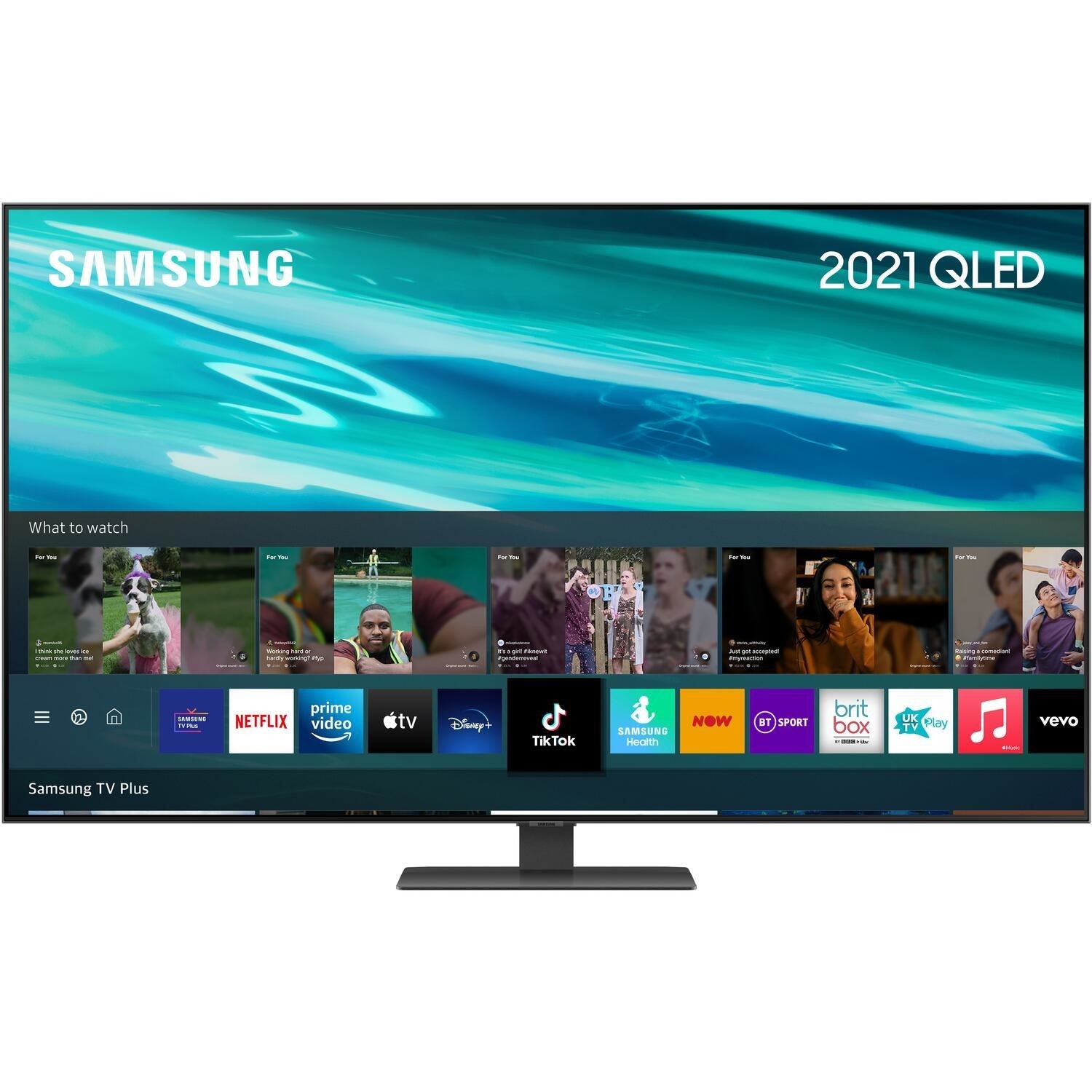 Samsung Q80A 75 Inch QLED HDR 1500 Smart 4K TV