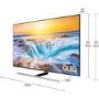 Samsung QE75Q85R 75" 4K Ultra HD Smart HDR 1500 QLED TV with Direct Full Array Plus