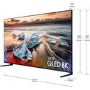 Samsung QE75Q950R 75" 8K Smart HDR 4000 QLED TV with 8K AI Upscaling