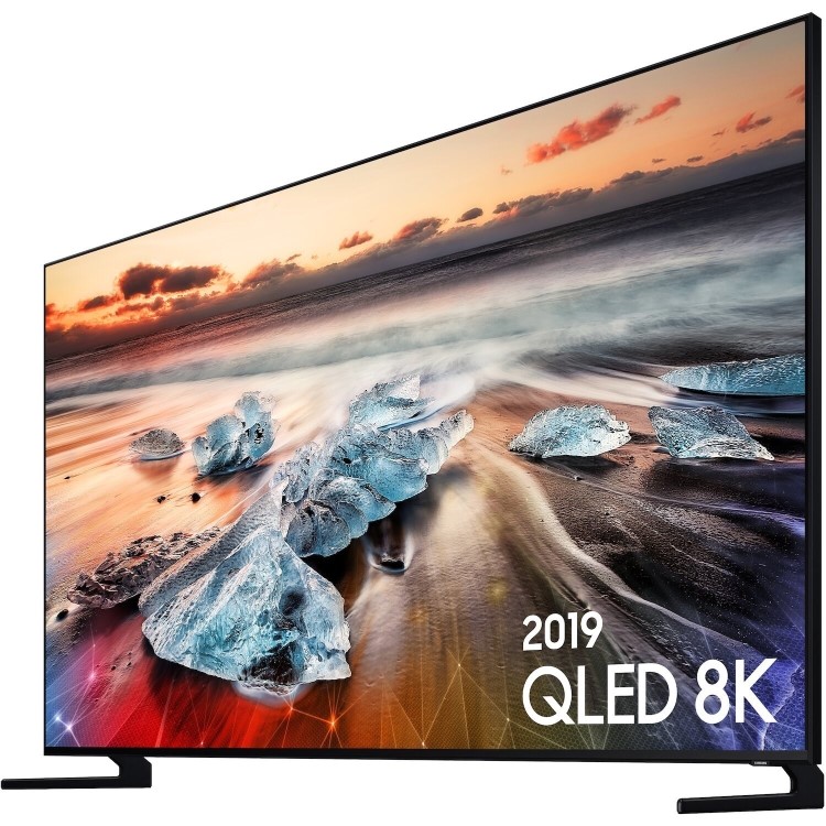 Samsung QE75Q950R 75" 8K Smart HDR 4000 QLED TV with 8K AI Upscaling