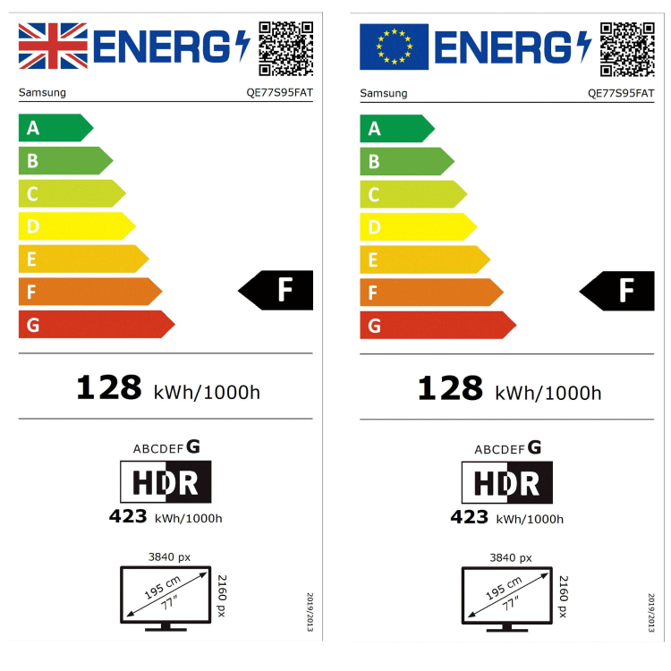 Samsung QE77S95FATXXU 77" OLED – 4K Ultra HD HDR Smart TV with Tizen OS