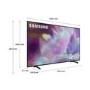 Samsung Q60A 85 Inch QLED 4K Quantum HDR Smart TV