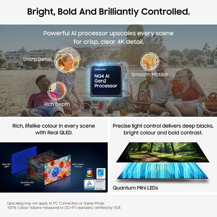 Samsung QE85QN80HAUXXU 85" Neo QLED 4K Ultra HD Smart TV with Tizen OS  Mini LED HDR Gaming TV Dolby Atmos & AI Smart Features
