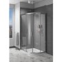 Claritas 6mm Glass Quadrant Shower Screen Enclosure - 900 x 760mm