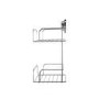 Chrome 2 Tier Suction Shower Caddy - Croydex